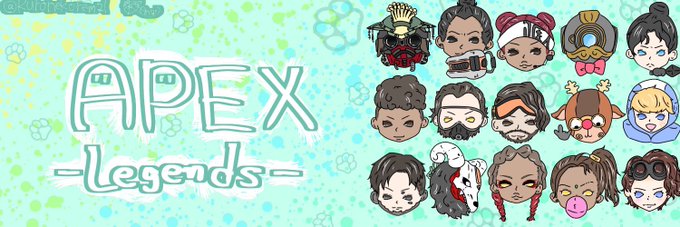 Apexヘッダーのtwitterイラスト検索結果