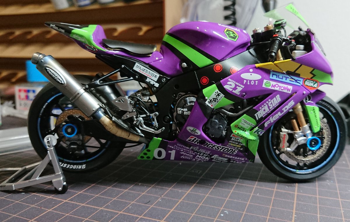 エヴァRT初号機 TRICKSTAR できた（と、思う