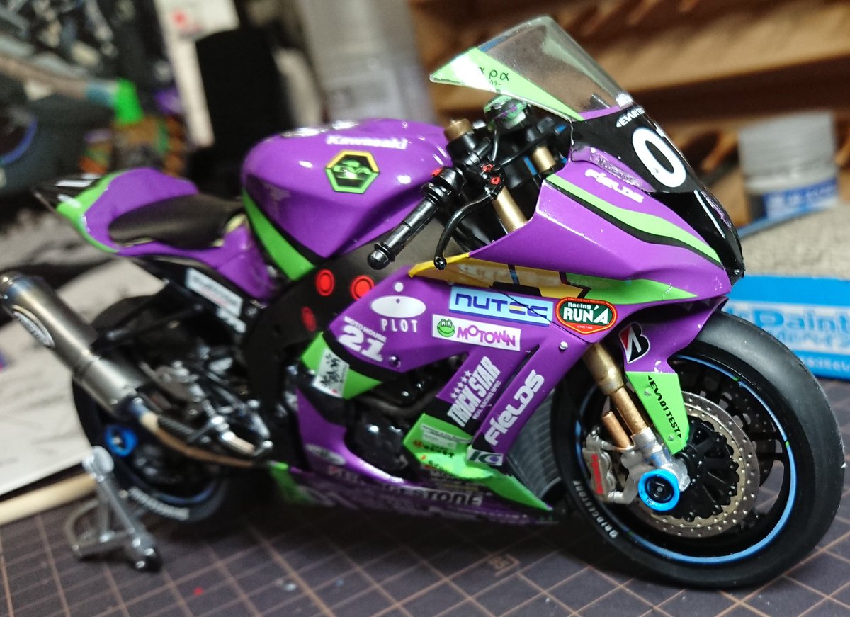 エヴァRT初号機 TRICKSTAR できた（と、思う