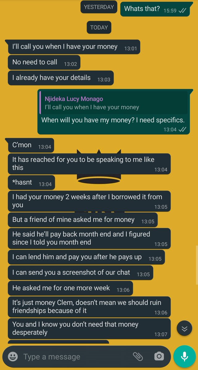 Who should be vexed?