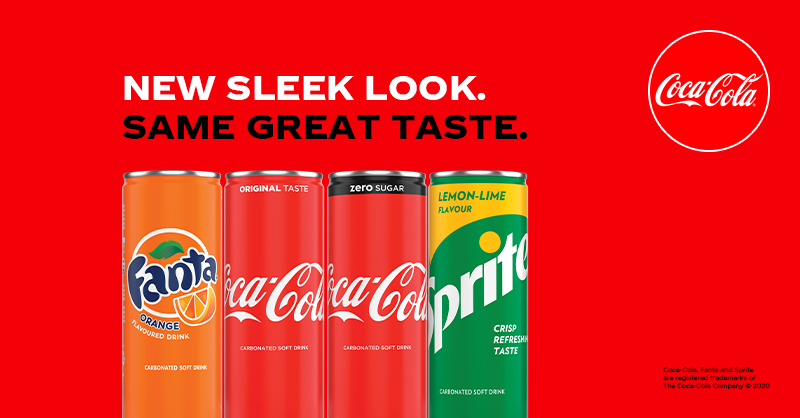 Coca-Cola Nigeria on X: Cheers to our slimline Coke Zero, Coke Original,  Fanta Orange & Sprite. Enjoy the same refreshing flavour you love so much  with a brand-new sleek can design. #CokeSleekCan