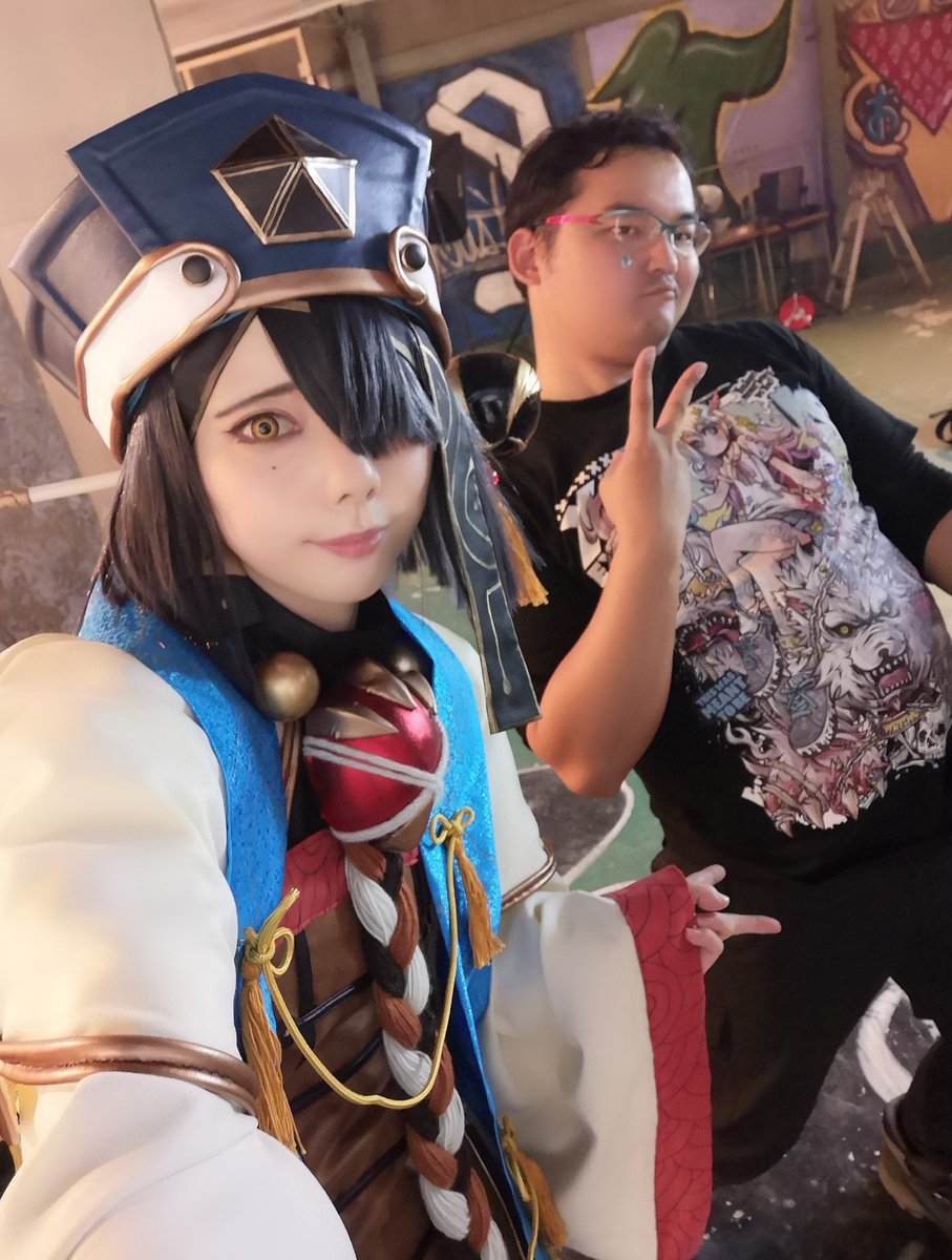 fgo初コスを徐福ちゃんに捧げる！！むくさん📷ありがと～😊✨