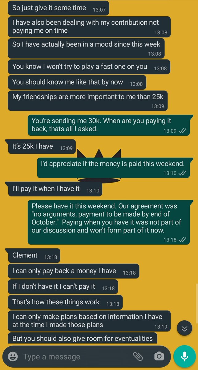 Who should be vexed?