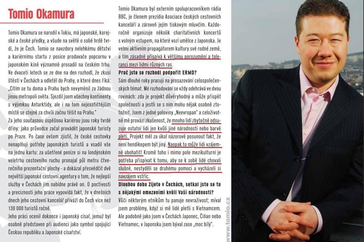 Simao_09's tweet photo. @tomio_cz Dneees se podíváme zpátky na to.. jak byl Tomio Okamura v r. 2008 ambasadorem Evropského roku mezikulturního dialogu 👳🏻‍♂️🎎🕍, v 2011 porotcem Miss cizinka a 2013 v mešitě v Londýně 🕌 s tehdejší přítelkyní v hidžábu, což prý byl “fajn zážitek”.. Je dobré nezapomínat 🙂 https://t.co/twzY53709Q