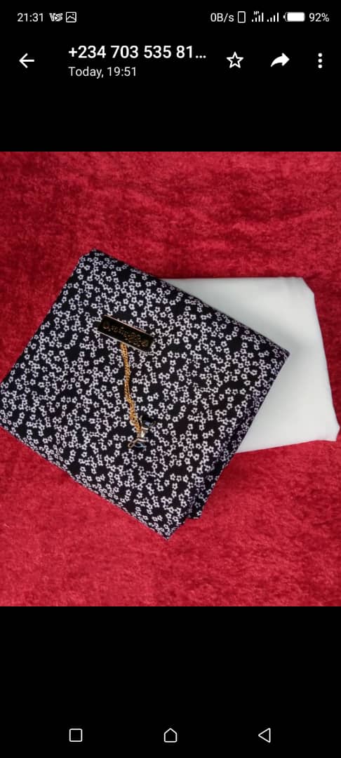 KomeOkene's tweet photo. Do you know people rate you with the way you dress? Okay now you know. Buy quality plain and pattern materials and look good.

Price: 3k each, 5,500 for 2 piece.
Delivery fee: 200 within Yenagoa.

#bayelsaprotest
#Bayelsacommunity
#yenagoa https://t.co/OXj0ZBTDRB