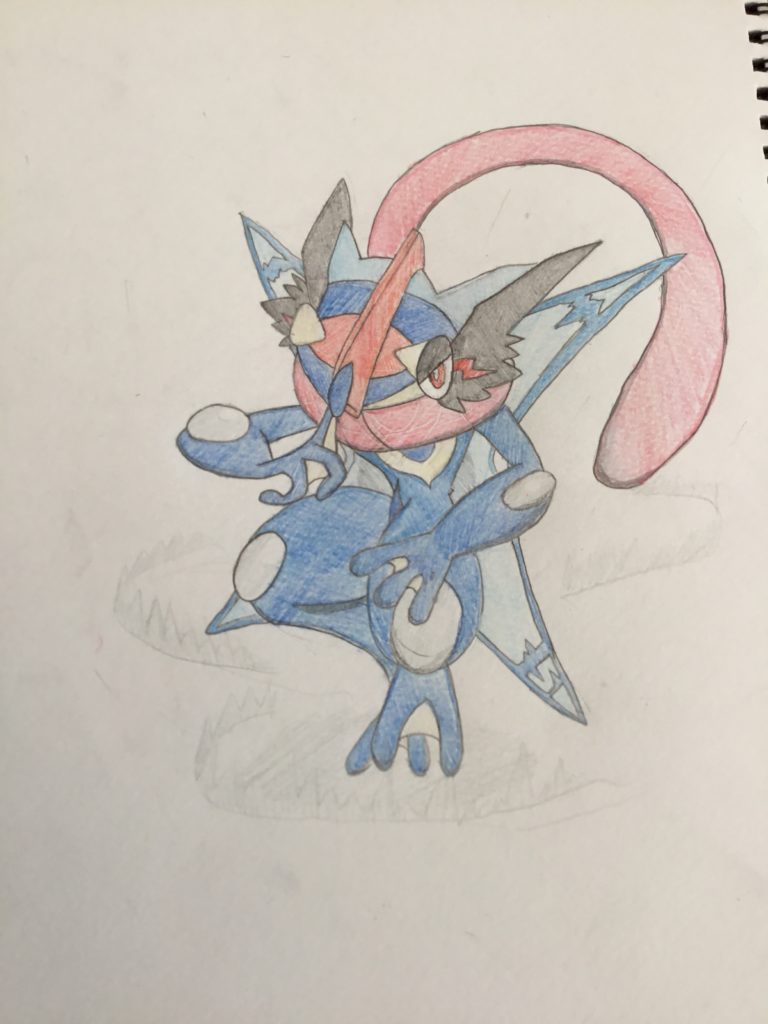 ポケモン大好き お絵描き大好き君 本日2度目の投稿 サトシゲッコウガ書いてみました やっぱりカッコいい 絵描きさんと繋がりたい イラスト駆け出し ポケモンイラスト イラスト T Co Wfrg9fxjfc Twitter