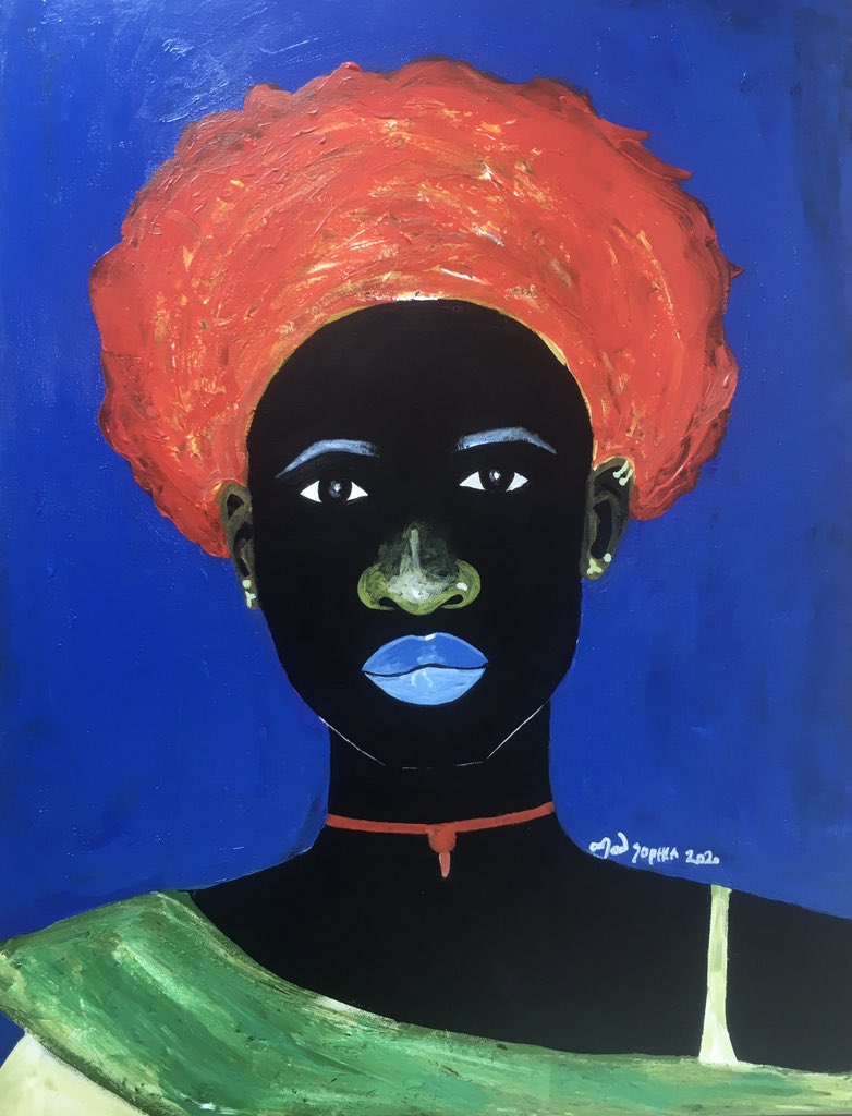 sophia_omonart's tweet photo. breaking silence | Acrylic on canvas |
2020

#igbinoviaomonsophia #black #blackart #orange #robertsprojects #contemporaryafricanart #contemporaryart #modernart #nigeria #female #artistsoninstagram https://t.co/UjjQ0Qm9IJ