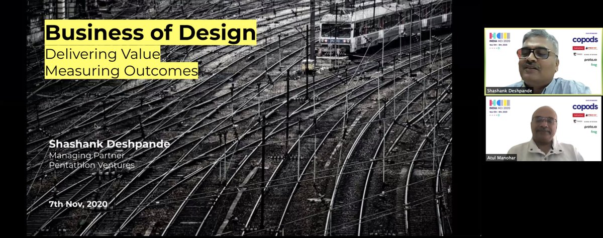 IndiaHCI_'s tweet photo. We have started with the second keynote. Join back after the break. 

#IndiaHCI #UX #Design #HCI #Reasons4IndiaHCI2020 #IndiaHCI2020 https://t.co/XJdAqhp5qW