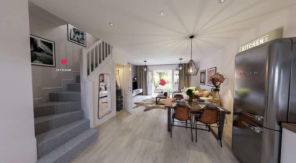 wavensmere's tweet photo. DERBY - Have you walked around our virtual home yet?🏡

Take a look inside The Lloyd, without leaving your home! Click the link and scroll down to our virtual tour. Options to transform the third bedroom into your own home office...
https://t.co/37UlE5A3sV
@MarketingDerby  #wfh https://t.co/YX8AmwxsYT