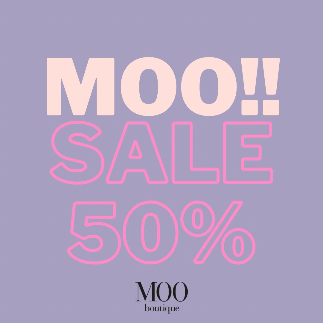 SALE STARTS 9AM... You can't come to MOO so Tracey and I brought MOO to you... Sorry but we did it. MOO TV is BACK! - mailchi.mp/moo-boutique.c…