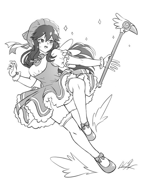 Lucina but capturing cards is her part time job 