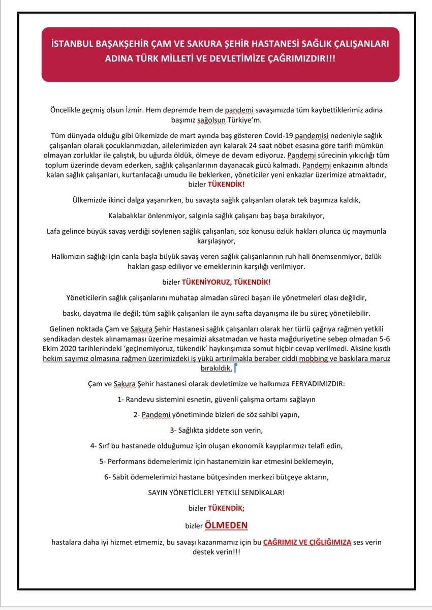 #CamveSakuraYalniz bırakıldı.. Sizler bırakmayın. Desteğe gelin lütfen.

#CamveSakuraYalniz hashtagi ile RETWEET LÜTFEN...