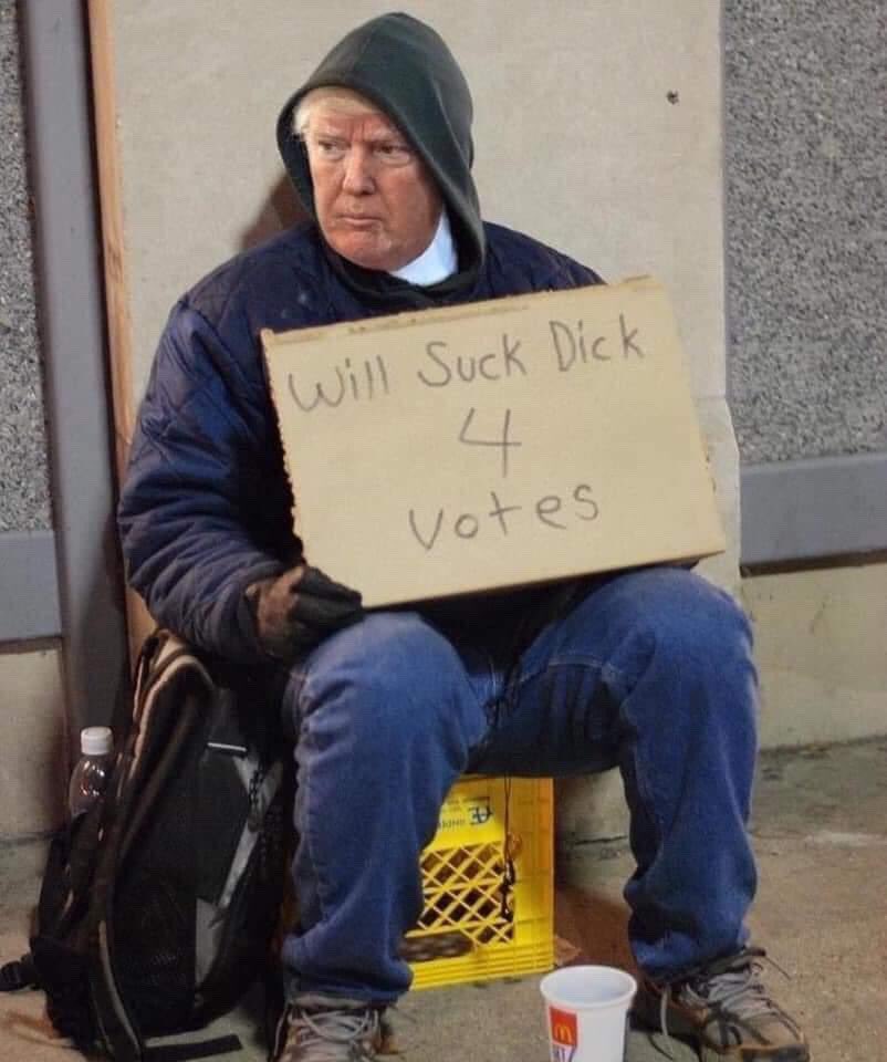 Graftacus's tweet photo. Where’s your dignity man? 🤷🏽♂️🤦🏽♂️🤣
#OneTermtRUMP #YoureFired #BiggestLoser #LOSER #EmbarrassmentInChief #tRUMP #WorstPresidentEver #RealityTVStarsMakeShitPresidents #Covidiot #DotardtRUMP https://t.co/kCJMK4vfbp