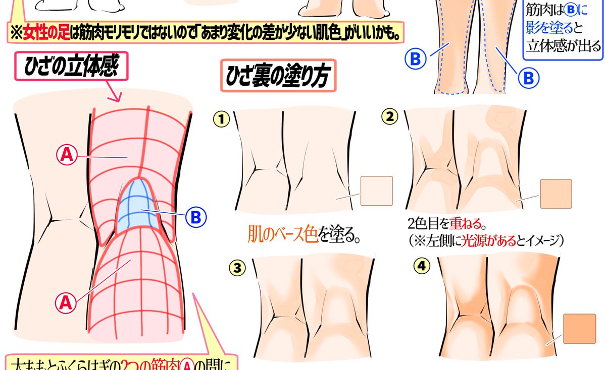 3日後には 女性版 の 足とひざの描き方 もファンボックスで 先行公開 吉村拓也 イラスト講座 の漫画