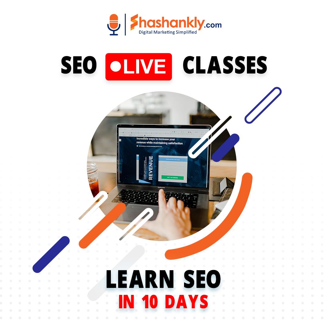 Shashankly's tweet image. Master the ✔️On-Page ✔️Off-Page & ✔️Local SEO strategies and grow your organic traffic with our SEO Training Course.
Join LIVE SEO Classes Now !!
Call: +91-6264289607, WhatsApp: +91-6264289607, Email: info@shashankly.com
#SEOtutorials #SEOclasses #SEOTraining