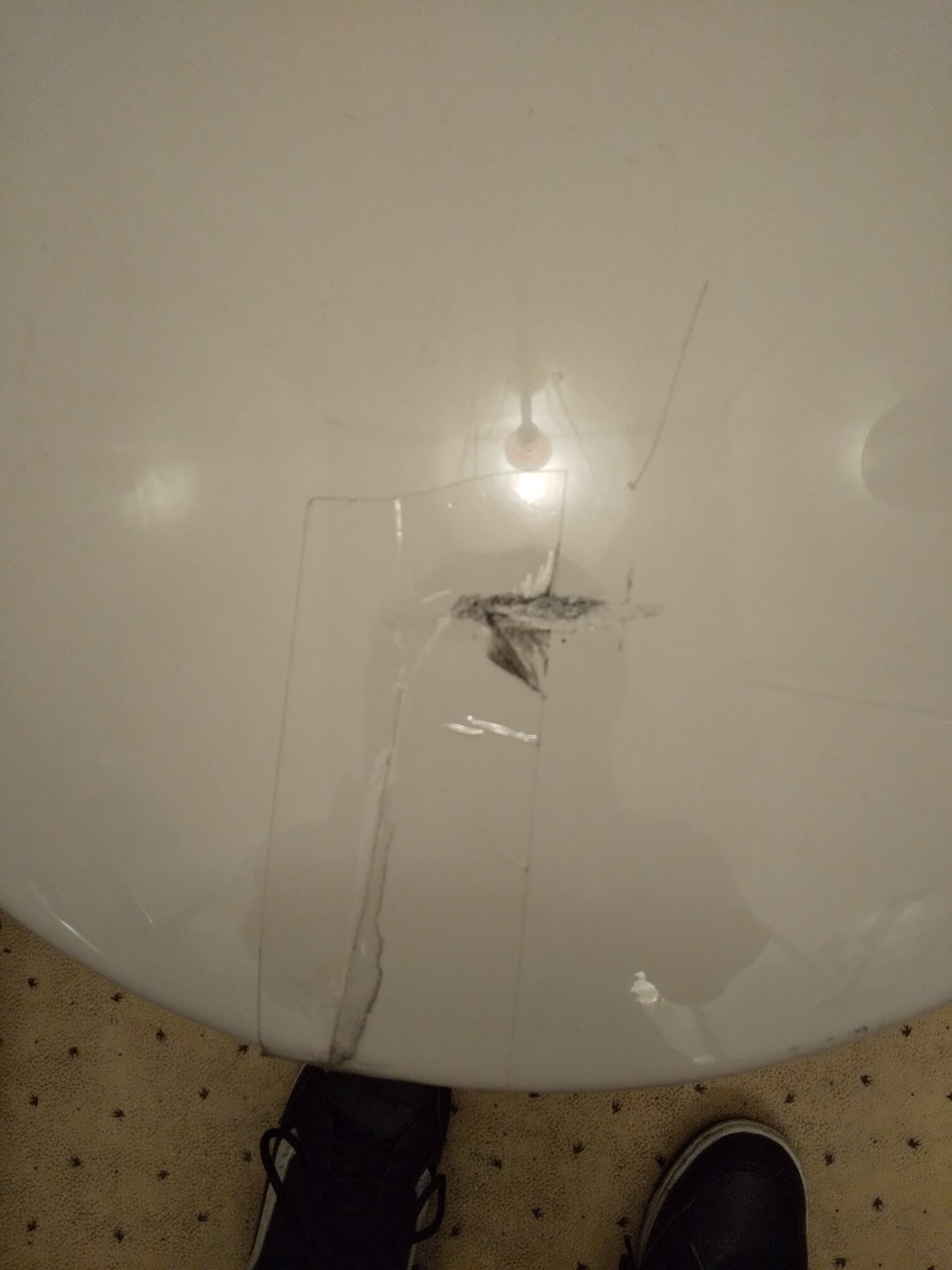 和ちゃん On Twitter 広島ガムテープじゃないけど Ppテープ貼っただけになってる トイレのフタやけどwwwご自慢の特急なんだから お金かけて直しましょうよjr九州