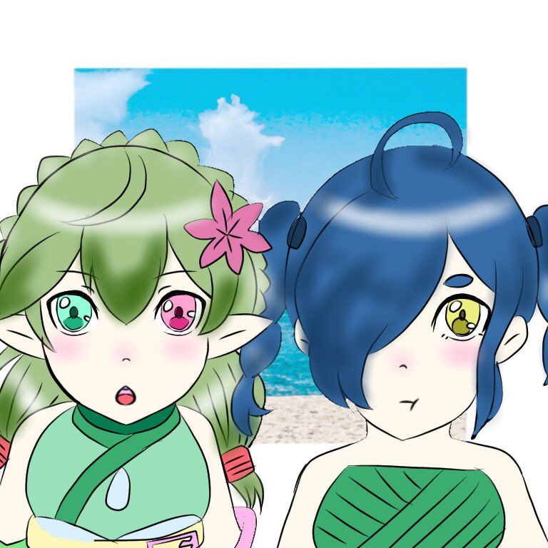 ピティエ 転生妖怪イラコンの時に描いたエルフ姫とオロチちゃん イラスト 妖怪ウォッチイラスト オリジナル転生妖怪 T Co Eaf3zliewz Twitter