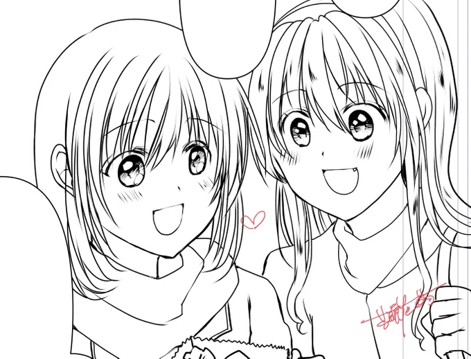 買い物中の羽黒ちゃんと足柄さん 