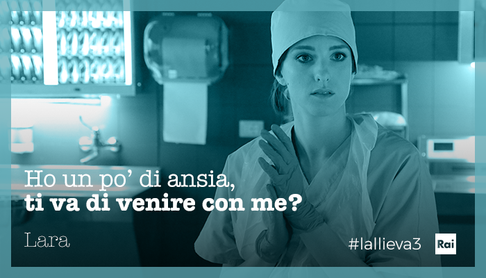 "Ho un po' d'ansia..." anche noi 😭🤩🙃 

#LAllieva3 domenica #8novembre 21.25 <a href="/RaiUno/">Rai1</a>