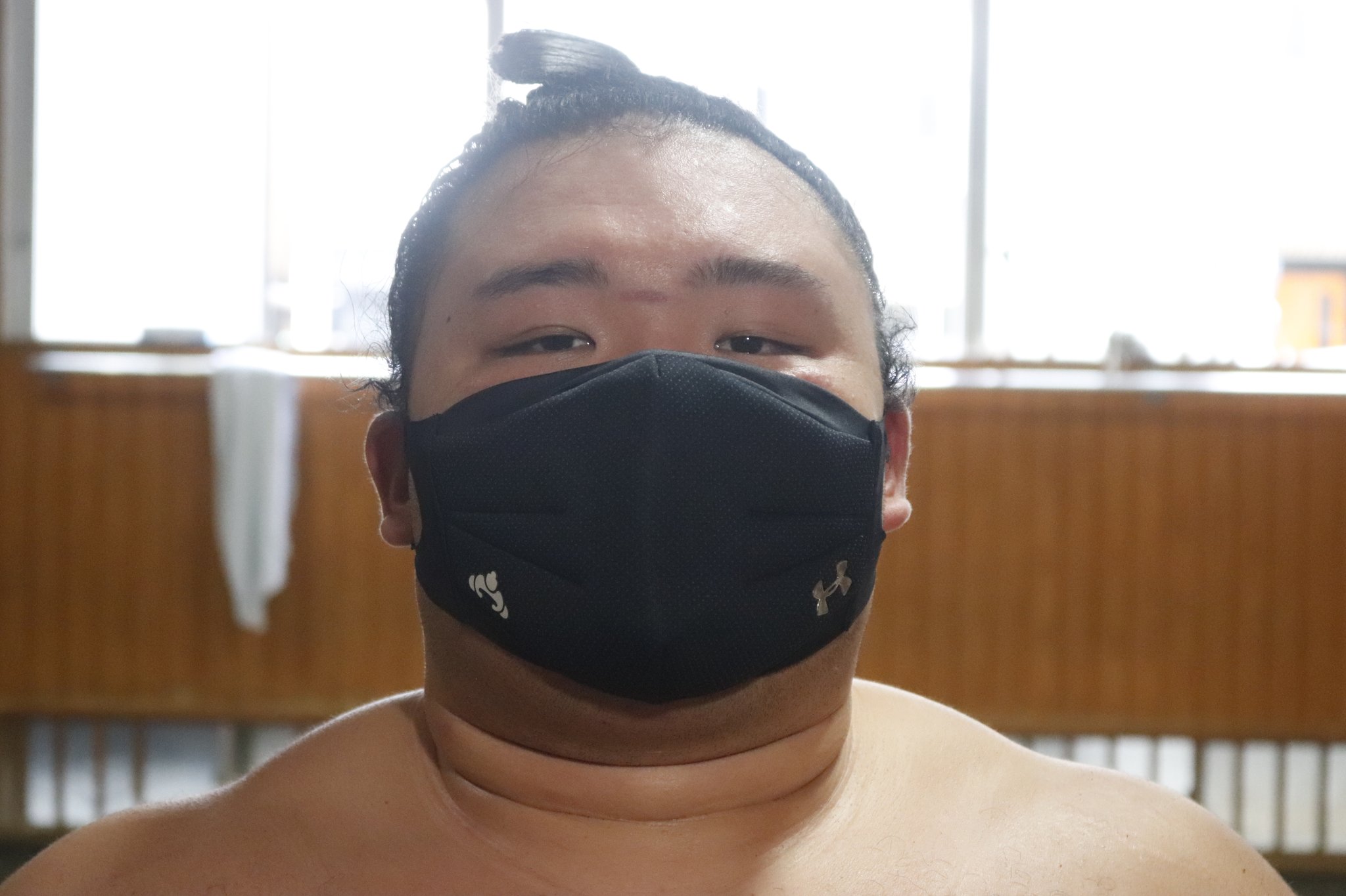 【希少】アンダーアーマー相撲協会コラボマスク 日本相撲協会公式 على X: 