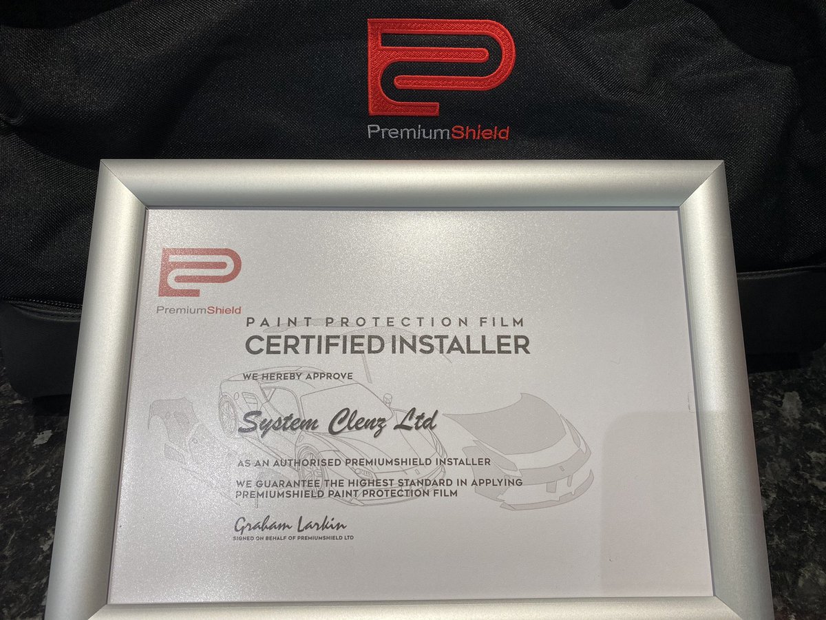 SystemClenz's tweet photo. We did it! 
Thanks @PremiumShield UK for your training and hospitality!
#premiumshield #premiumshielduk #ppf #paintprotection #paintprotectionfilm #selfhealing #systemclenz #westonsupermare PremiumShield https://t.co/2pu4yGdMyz