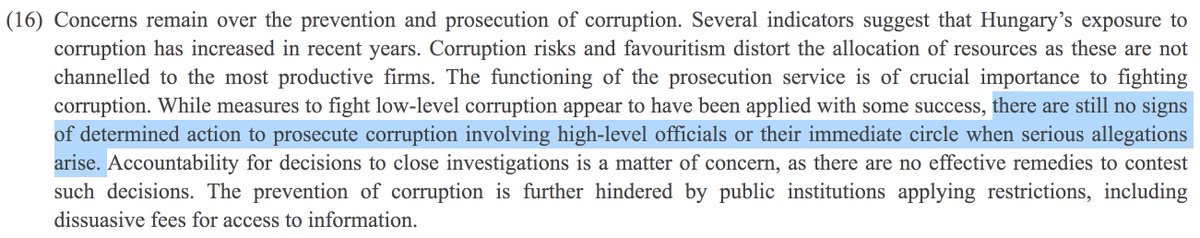 Notions of "proper functioning" & "sufficiently direct way", if interpreted narrowly, will seriously limit scope of new tool. Yet, Poland's disciplinary regime for judges & Hungarian authorities' failure to investigate/sanction high level corruption cases should pass the test IMO