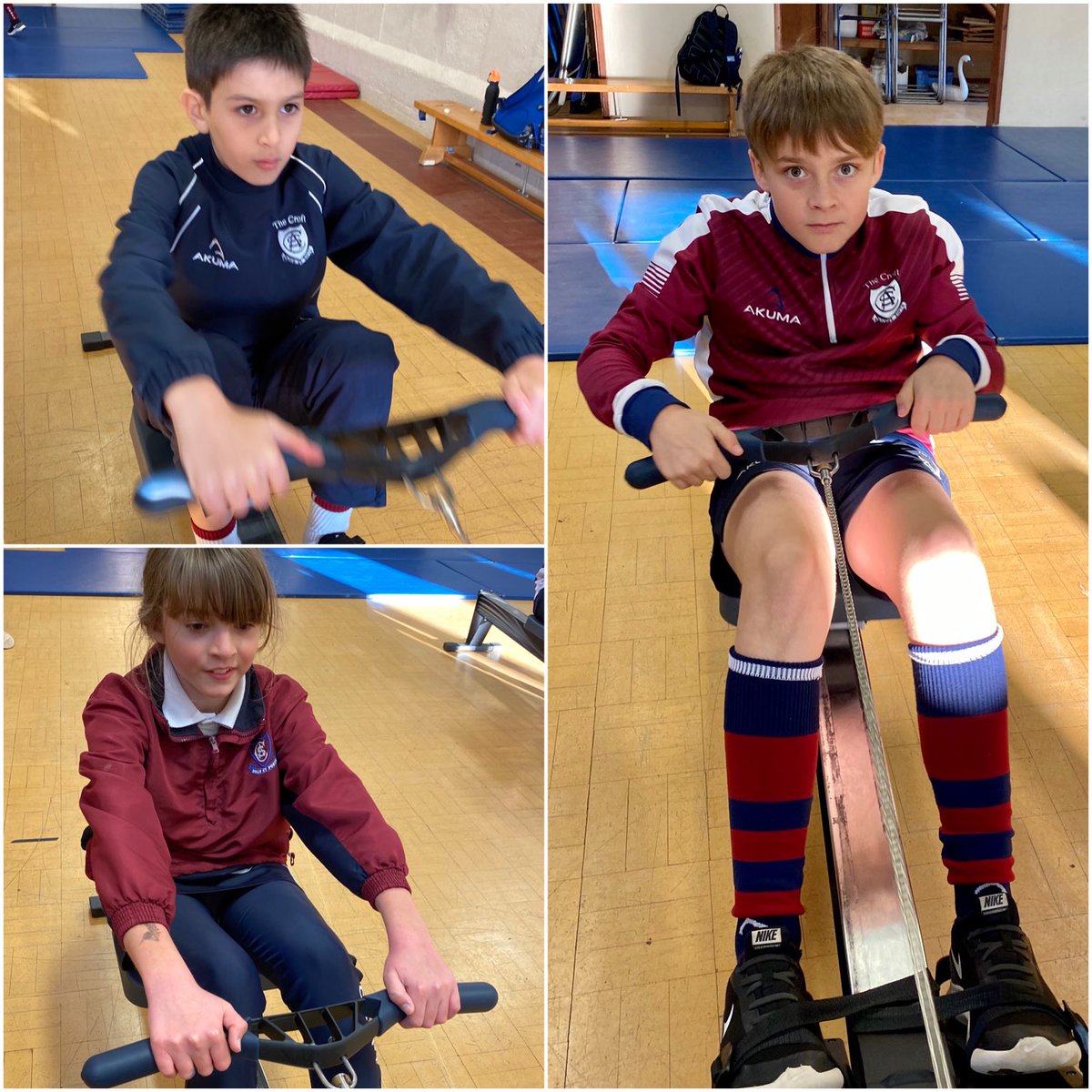 CroftPrepSchool's tweet photo. Year 6 Rowing club worked on developing their endurance, ready to take on the rowing food challenge next week! #growthmindset #excellence #resilience https://t.co/8dIRElG91n