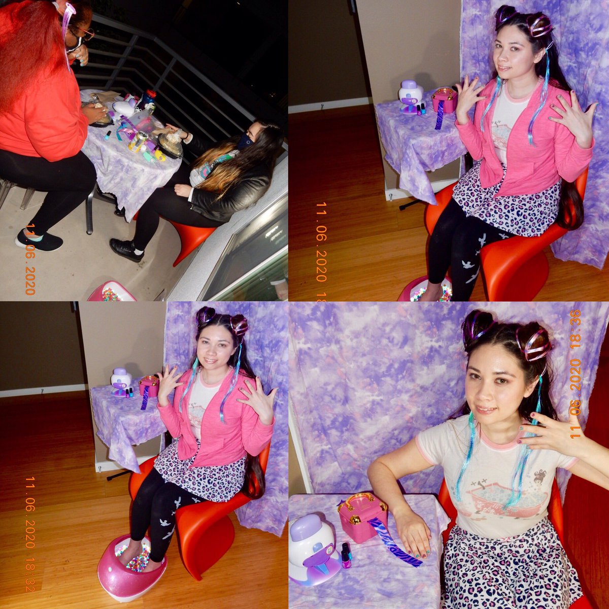 Queenie4ever's tweet photo. Thanks @tryazon 4 sending me @CoolMaker @spinmaster @Orbeezone girls spa night party pack. Yesterday was filled with fun & cuteness! #sponsored #tryazon #SpaNightWithSpinMaster
#SpinMaster #CoolMaker #Orbeez #TransformYourLook #HollywoodHair #GoGlamNailSalon #gurlznite #selfcare https://t.co/cDTQ4oOM5r