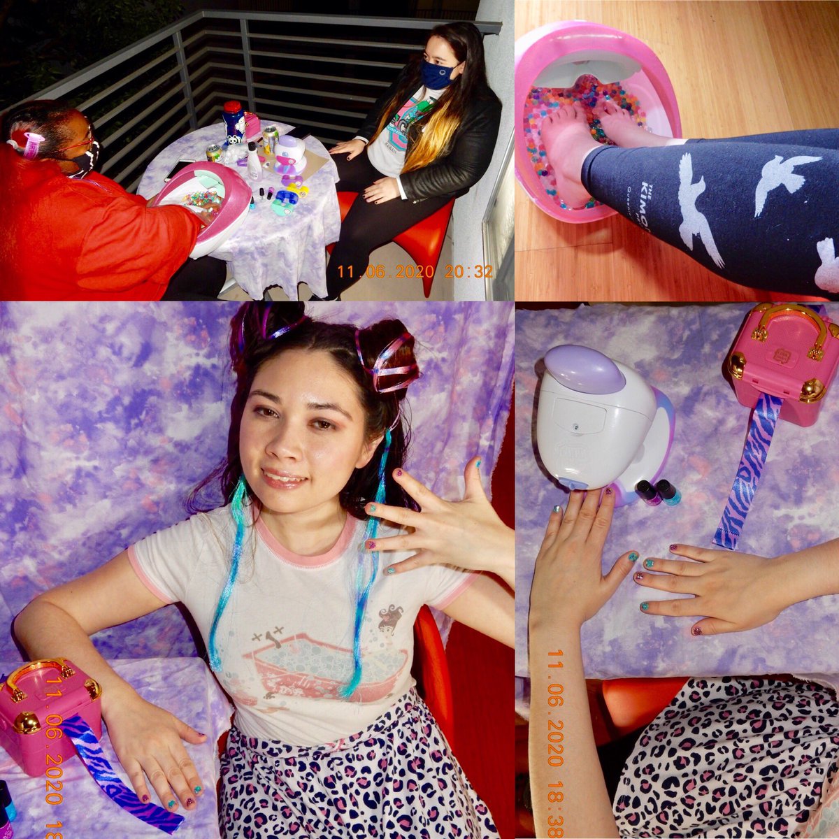 Queenie4ever's tweet photo. Thanks @tryazon 4 sending me @CoolMaker @spinmaster @Orbeezone girls spa night party pack. Yesterday was filled with fun & cuteness! #sponsored #tryazon #SpaNightWithSpinMaster
#SpinMaster #CoolMaker #Orbeez #TransformYourLook #HollywoodHair #GoGlamNailSalon #gurlznite #selfcare https://t.co/cDTQ4oOM5r