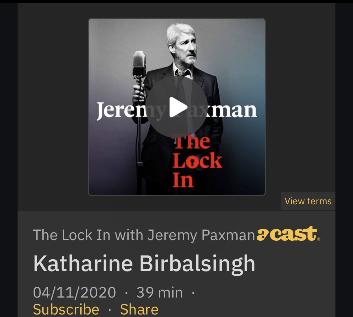 I just listened to this: 39 mins and you can speed it up too!

Nice short analysis of what we do at Michaela: our values and our mission. We discuss BLM, dead white men and what the other side thinks. 

Jeremy Paxman certainly enjoyed the chat! 

play.acast.com/s/paxman/katha…