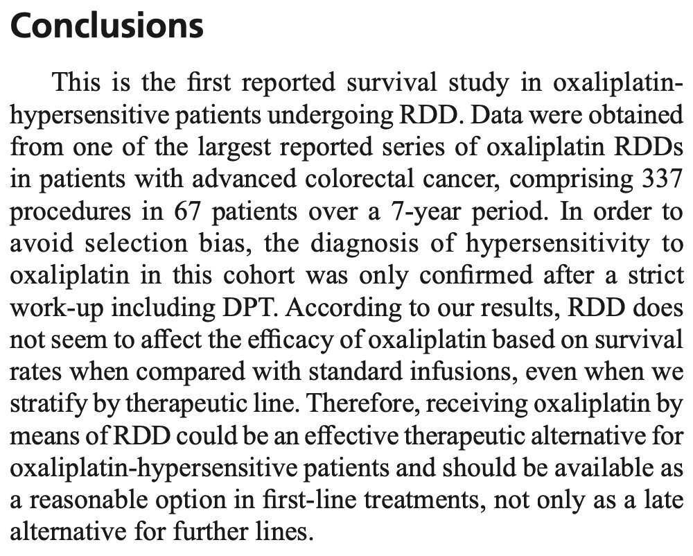 alvarezperea's tweet image. Does Rapid Drug Desensitization to Chemotherapy Affect Survival Outcomes? doi.org/10.18176/jiaci… #SEAIC2020