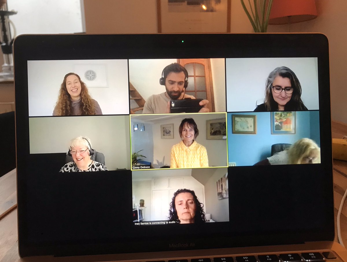 saquibna's tweet photo. Another training day by our First Contact team training #EMDR therapists on #gtep 

In a #covid19 context online #CPD is crucial for professional development.

DM for more info

#trauma #psychology #health #mentalhealth https://t.co/eqADinLprT