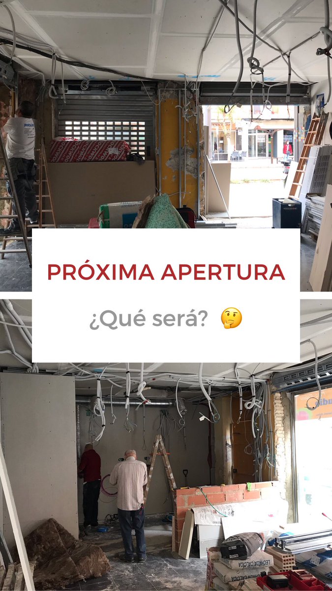 Elmaris's tweet photo. Ya queda poco para entregar nuestro último proyecto de obra y actividad. ¿Qué será? Próximamente...!!
#licencias #reforma #reformasintegrales #valencia #arquitecto #arquitecturainterior #arquitecturacomercial #designinteriores https://t.co/dTsHyCGZTW