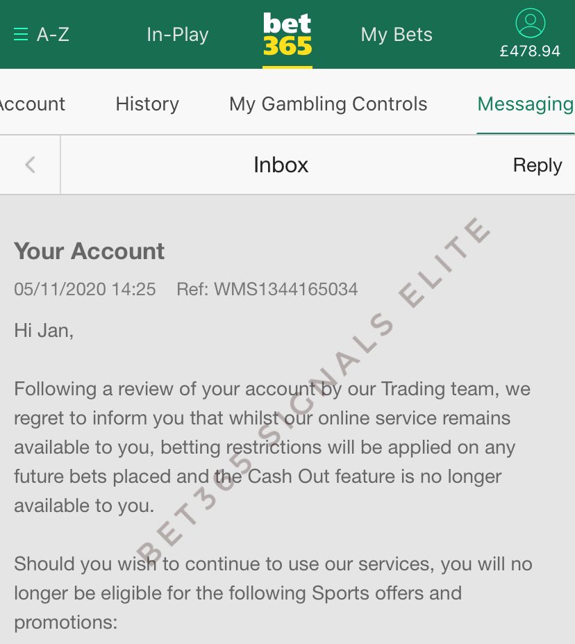 nikosolution's tweet photo. #bet365 #limit #account #betting #limitedaccout #bettingexpert #bettingsports #gambling #GamblingTwitter #tipster https://t.co/N6D0Lcjuna