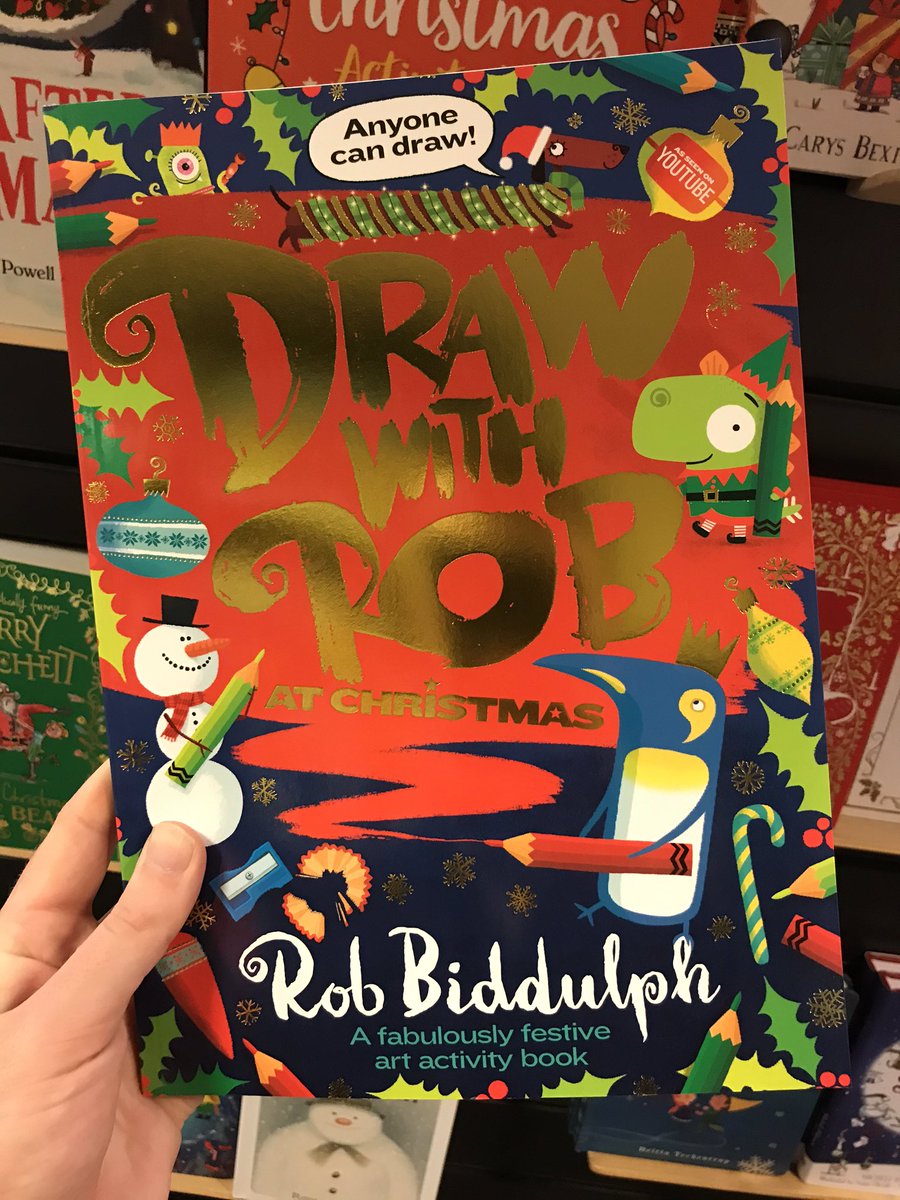 It’s a great time to indulge kids’ creativity and  @RobBiddulph is the man to inspire it, following his lockdown art classes and award-winner Draw With Rob. Decorate a sleigh, doodle Christmas jumpers, make thank you cards and more!  https://is.gd/6Z1Zln&qu...
