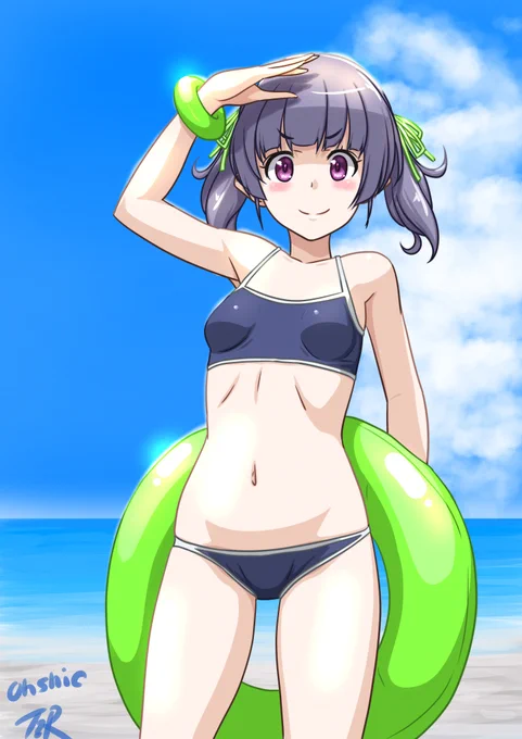 #いいおなかの日
駆逐のお腹はポンポコポン 