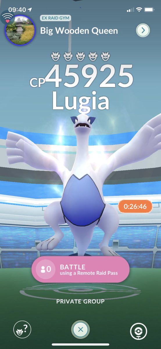 TBGBlogPR's tweet image. Lugia raid now, add me 3790 7346 3988 #PokemonGoRaids #PokemonGOraid