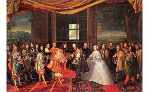 🗓#Taldiacomavui de 1659 es va signar el Tractat dels Pirineus entre la monarquia hispànica i la francesa.

Contra la voluntat de les institucions catalanes, el Tractat dels Pirineus va representar la divisió dels territoris catalans.

📚bit.ly/358sSz4