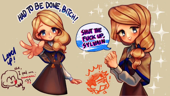 Mercedes won't hesitate, b i t c h . 
#Fe3H #FireEmblemThreeHouses 