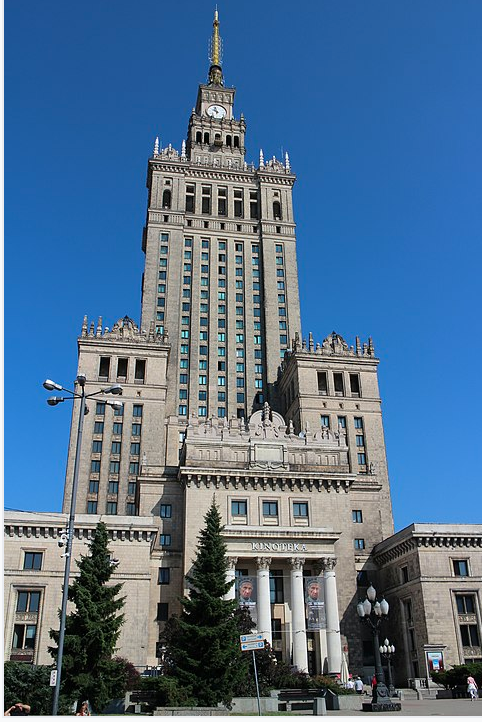 This, for example, is Warsaw's Palace of Culture AND science - a gift from the USSR to the Polish people, recognising the tricky balance between ambiguity and facts. It represents the power of being able to influence a society's perspective on the ambiguous.