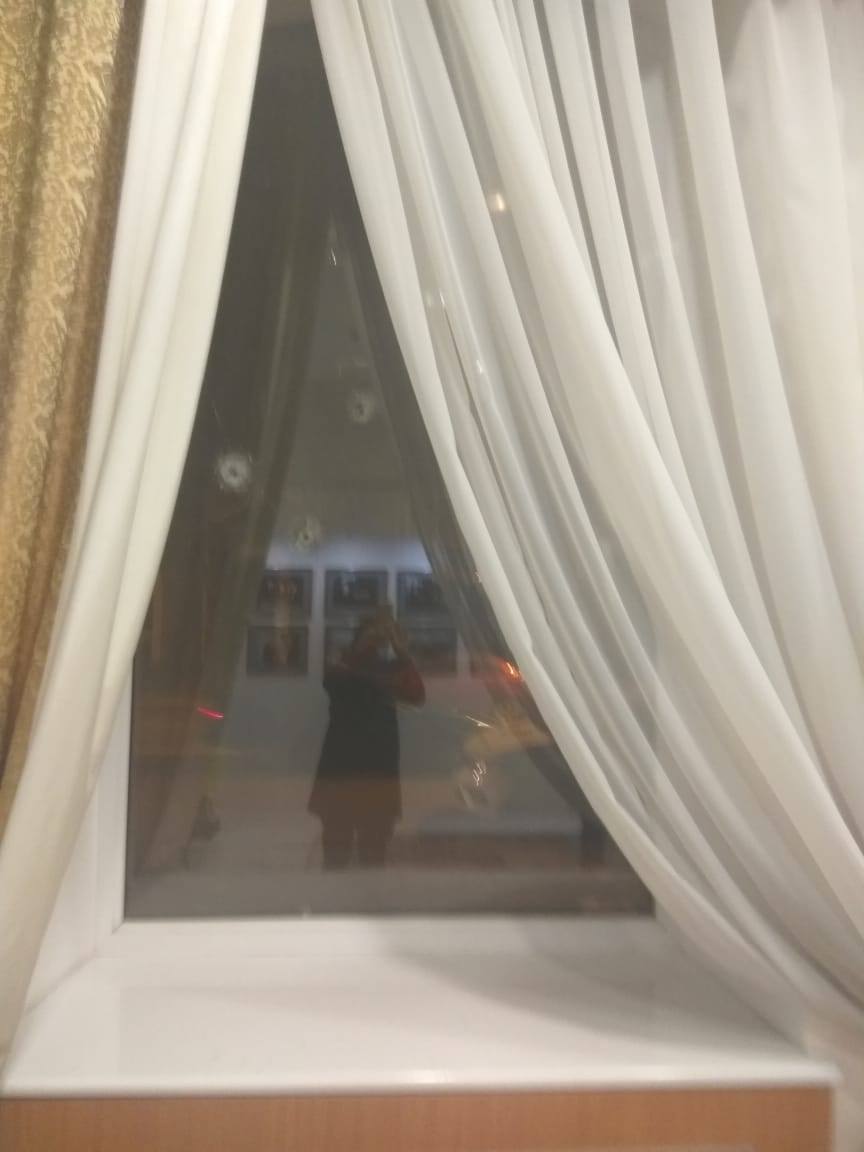 AzayGuliyev's tweet photo. Tonight the Honorary Consulate of #Azerbaijan in Kharkov was fired upon by Armenian radicals. Armenia can't accept its losses on the battle field &amp; desperately resorts to "traditional" radical measures &amp; terrorist attacks on Azerbaijani diplomacy.
#StopArmenianTerrorism https://t.co/v828TD6NGj