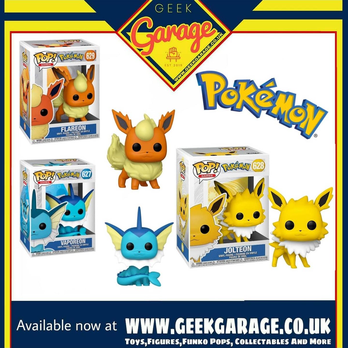GeekGarageUK1's tweet photo. Hi all and happy weekend, we have lots of new pops and stock arrive this week and available now on the Website plus more arriving next week.

Go check them out...
https://t.co/PyvNKUvI0N 

#Staysafe https://t.co/F4dX0wqqwp