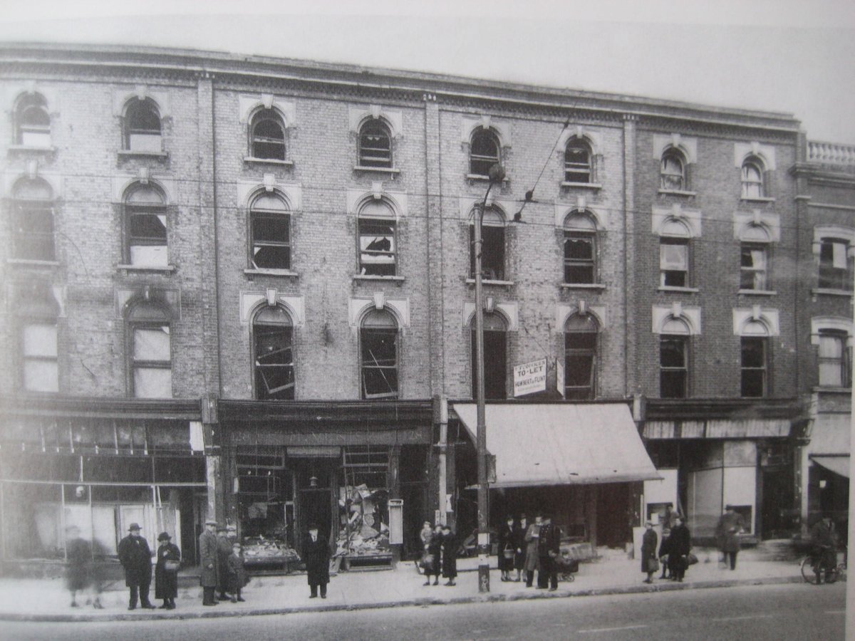 Shepherd's Bush Green during The Blitz
80 years ago this week.
