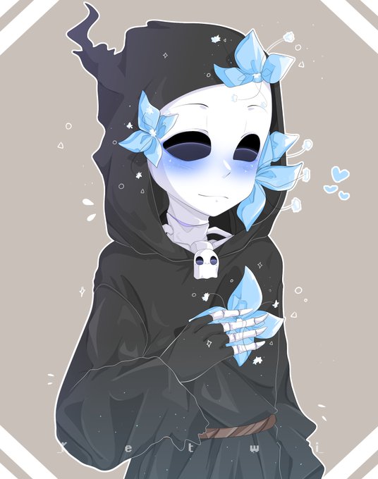 Maru (comms opens) on X: Reaper ~ #Reaper #Sans #reapertale