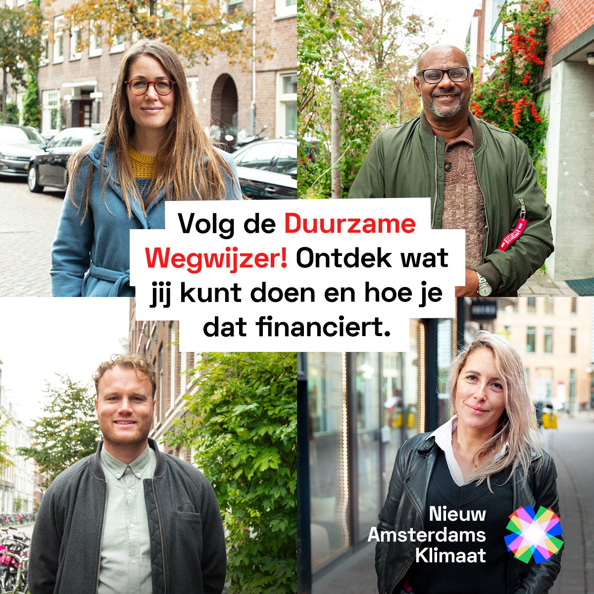 Voor alle Amsterdammers die slim willen verduurzamen is er nu de Duurzame Wegwijzer. Neem snel een kijkje welke handige adviezen en financieringsmogelijkheden er voor jou zijn #duurzamewegwijzer #slimverduurzamen

nieuwamsterdamsklimaat.nl/wegwijzer