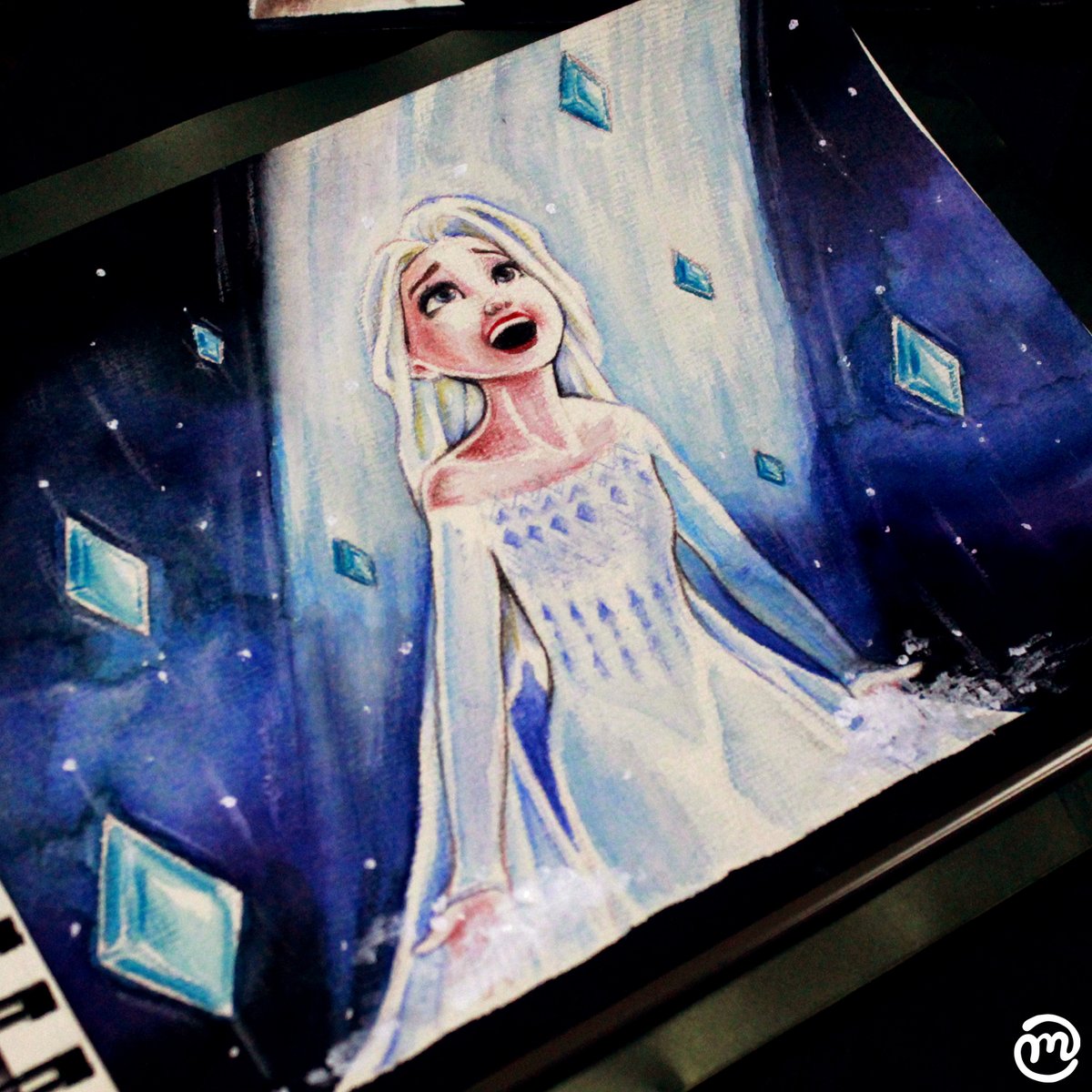 raymundpecho's tweet photo. Show Yourself
#Elsa #ElsaFrozen #SnowQueen #SnowQueenElsa #Frozen #Frozen2 #FrozenFever #ShowYourself #Disney #DisneyFrozen #DisneyFanArt #FanArt #Painting #Watercolor https://t.co/sEJcipcJXT