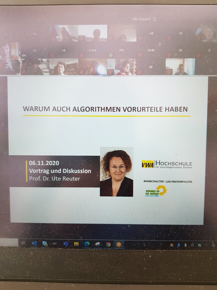 NicoleHeger1's tweet photo. Heute LAG #frauenpolitik mit wichtigen Themen wie #Algorithmen und #Vorurteile, #Schwangerschaftsabbruch in #BadenWuerttemberg und #Polen, #wahlprogramm, #Landtagswahl und Bericht aus Gremien. #wahlkreisbruchsal #wk29 #ltwbw #bruchsal #waghäusel #grünwählen #GoGreen https://t.co/5m7iuMDUkU