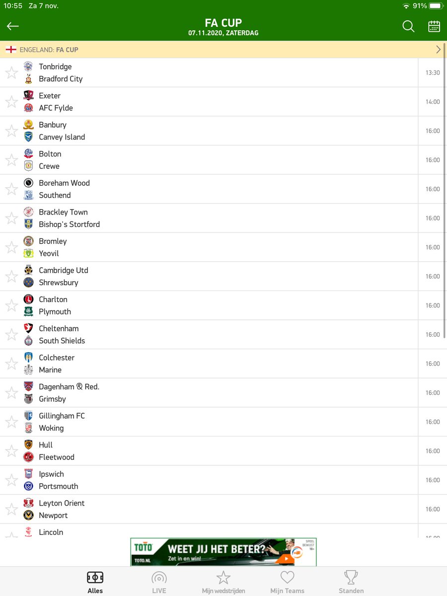 luukvangendt's tweet photo. Former FA Cup winners Sunderland, Ipswich, Portsmouth, Charlton and Bolton will start their campaigns today. Pompey and Ipswich will face each other. Eight tier sides Marine and Canvey Island are also in action today. #FACup #Facupfirstround #England #Football #Efl #nonleague https://t.co/DImbrqvApt