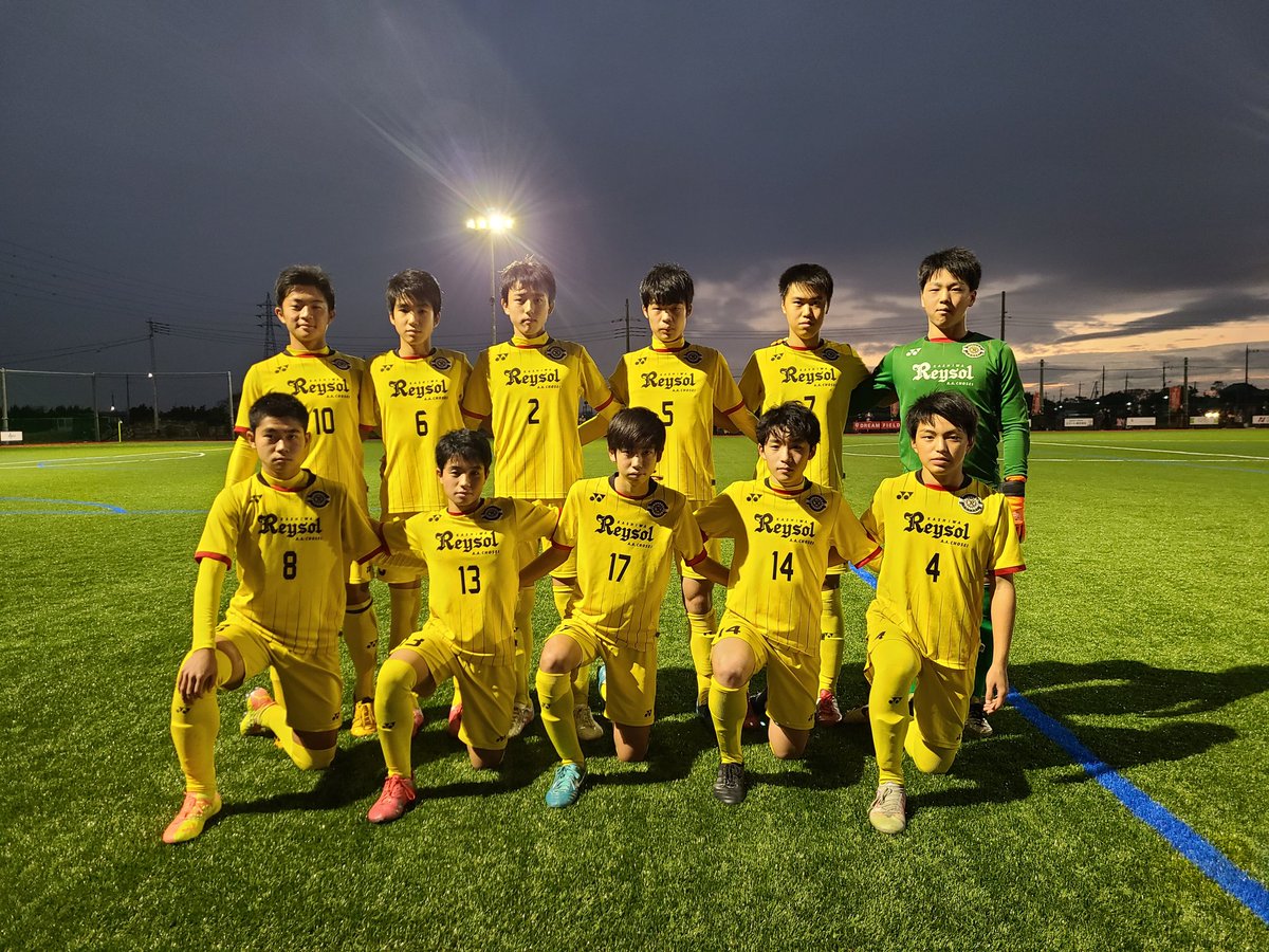 柏レイソルa A 長生 U 15 クラブユース3回戦 Vsトリプレッタ ローヴァーズドリームフィールド 前半 2 2 後半 1 0 合計 3 2 T Co Egtmyfryuo Twitter