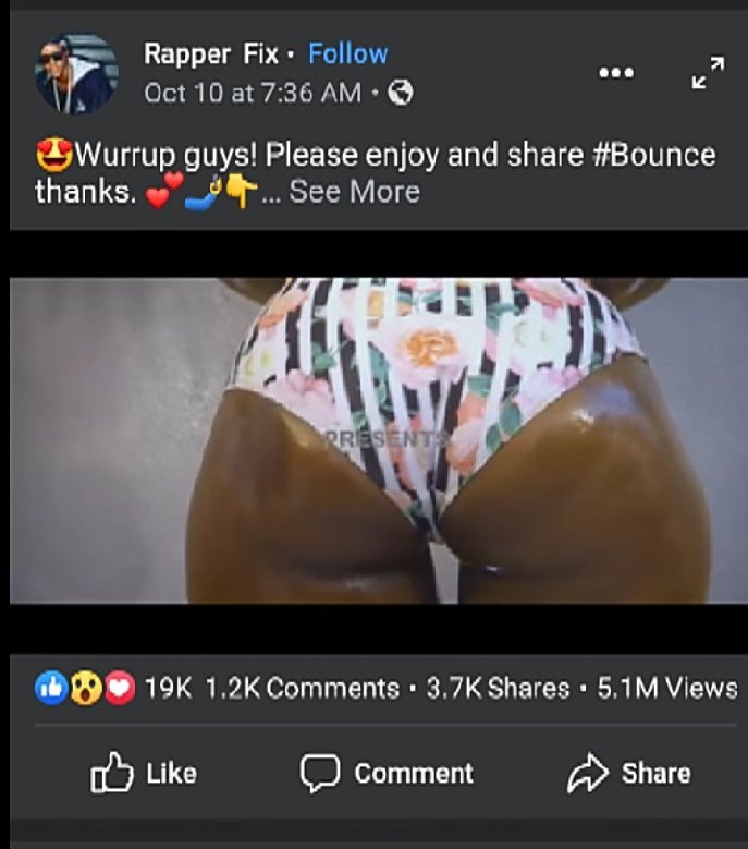 fix_rapper's tweet photo. https://t.co/s7XF4CgOeD #rapperfix #Bounce #YouTubeVideo #rap #hiphop #trapmusic #hotnewhiphop #undergroundrap #viral #IndieArtist #musicblog #unsignedhype #worldstarhiphop #AmberRose #CardiB #NickiMinaj #BRANDNEWMUSIC #TrendingNow #twerkvideos #bars #doperapper https://t.co/8q7i5NNPsb
